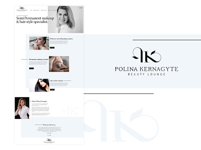 PK Beauty web design