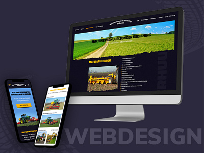 De Deelen Website Design ui design ux design web design