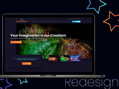 Website Redesign | Sense effect web design website redesign
