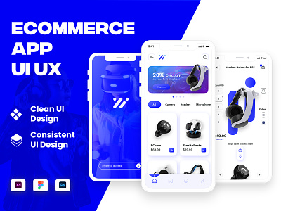 E-commerce Mobile App UI UX Design app mock up app prototype app screens app ui design ecommerce app ecommerce store figma figma prototype mobile app mobile app ui mobile app wireframe product prototype ui ui ux ux wireframe xd