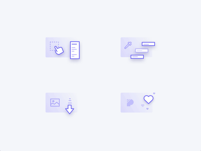 CSS Peeper - Animated icons animated animation css csspeeper icons illustration inspector