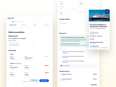 📬 Booking Funnel #2 booking cruise cruises funnel holiday holidaycheck travel
