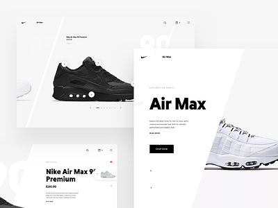 Nike Store Concept – Products slider ecommerce filters freebie nike products products page redesign shoes shop sidenav sketch slider store web webdesign