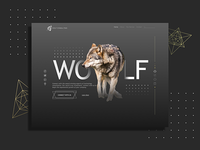 Wolf Consulting adobe branding design designs illustration inspo photoshop sketch sketch app tribal ui vector web design web designer web ui