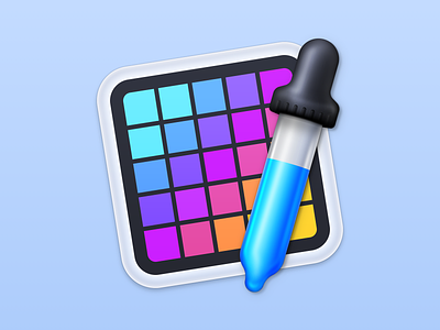 Color Picker macOS App Icon app icon color picker icon mac mac app icon macos macos app icon