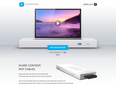 Sugarcube - Share Content, Not Cables airplay chromecast sugarcube tv