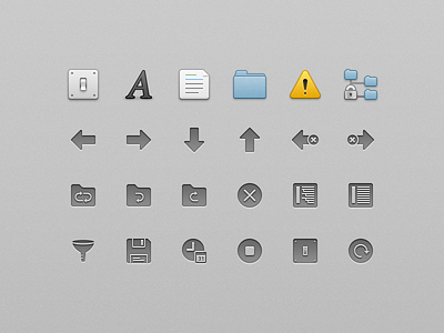 VisualDiffer UI Icons icons in app icons mac os x preference icons
