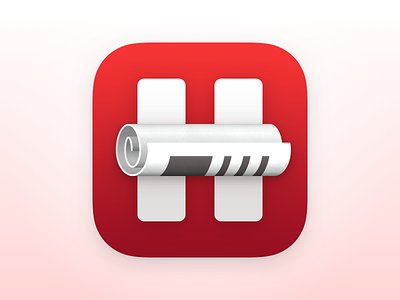 Headlines - News Widgets iOS App Icon app icon ios ios app icon ios widgets news newspaper