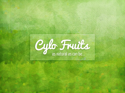 Cylo Fruits background green texture