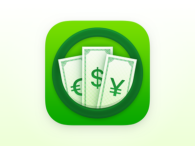 Currency - iOS App Icon app icon app icon design currency icon icon design ios app icon