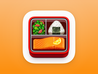 Bento App Icon app icon bento bento box bento box icon icon icon design ios app icon