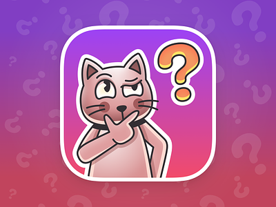 Guessing Game for Shareplay App Icon app icon game app icon game design guessing game icon design ios app icon macos app icon