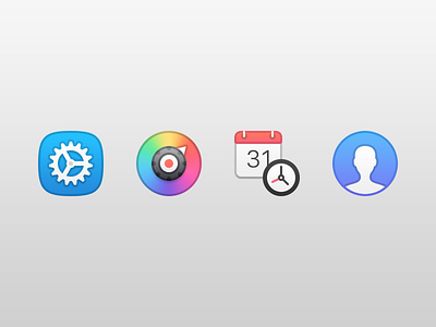 FuzzyTime Preference Icons app icons macos preference icons