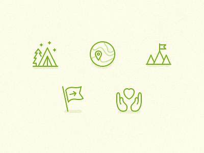 National Park Icons