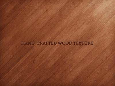 Hand-Crafted Wood Texture - Angled wood texture
