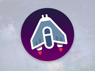 Spaceship - macOS Icon icon mac spaceship