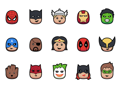 Blast - 15 Superhero Icons free icons superheros