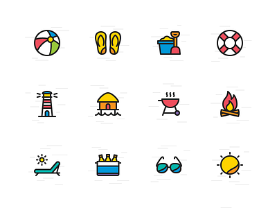 Gerald - 50 Summer Icons free icons summer