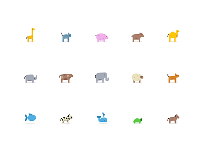 Wylder - 15 Animal Icons