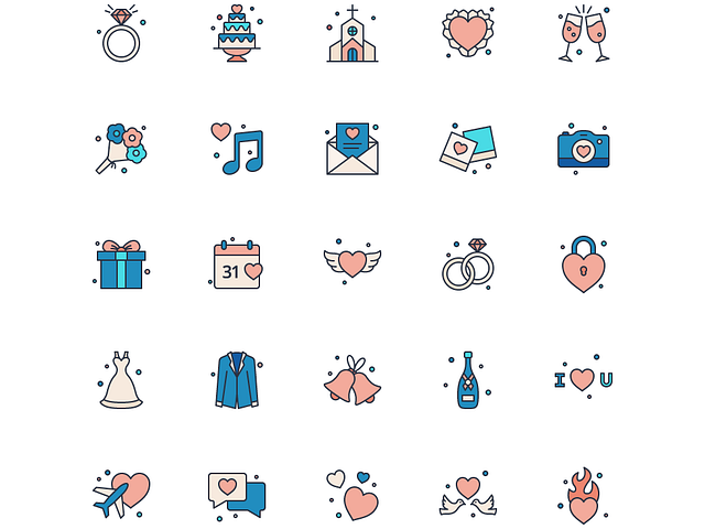 Grace - 25 Love and Marriage Icons by Matthew Skiles on Dribbble