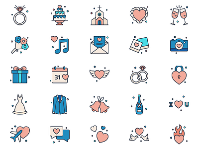 Grace - 25 Love and Marriage Icons free icons love marriage