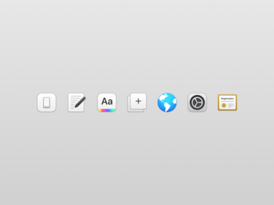 New VoodooPad - Preference Icons