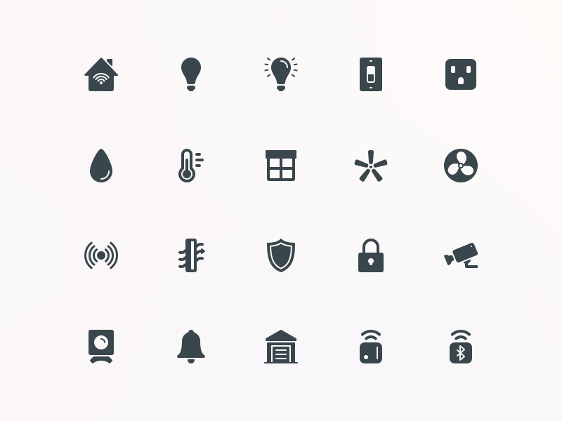 Homekit Icons - Simpaticons simpaticons icon set ios icons ios icons