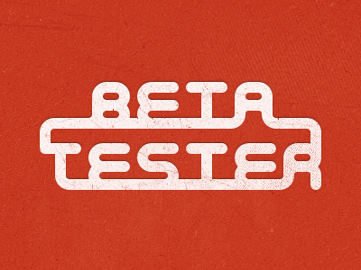 Beta Tester font
