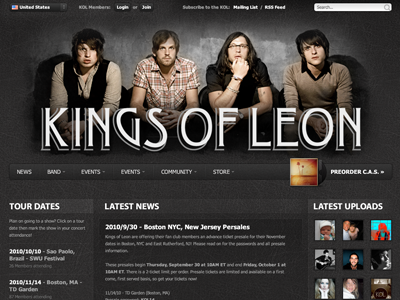 Kings of Leon - Realign - Fullsize kings of leon realign