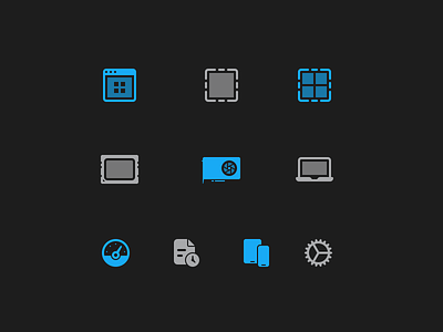 Geekbench 5 UI Icons geekbench icons macos macos app primate labs ui icons
