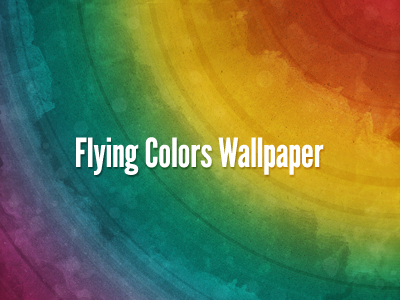 Flying Colors Wallpaper