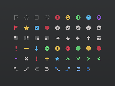 Sheetplanner UI Icons