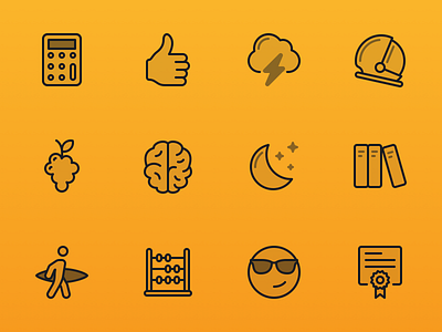 Focusplan Sticker Icons