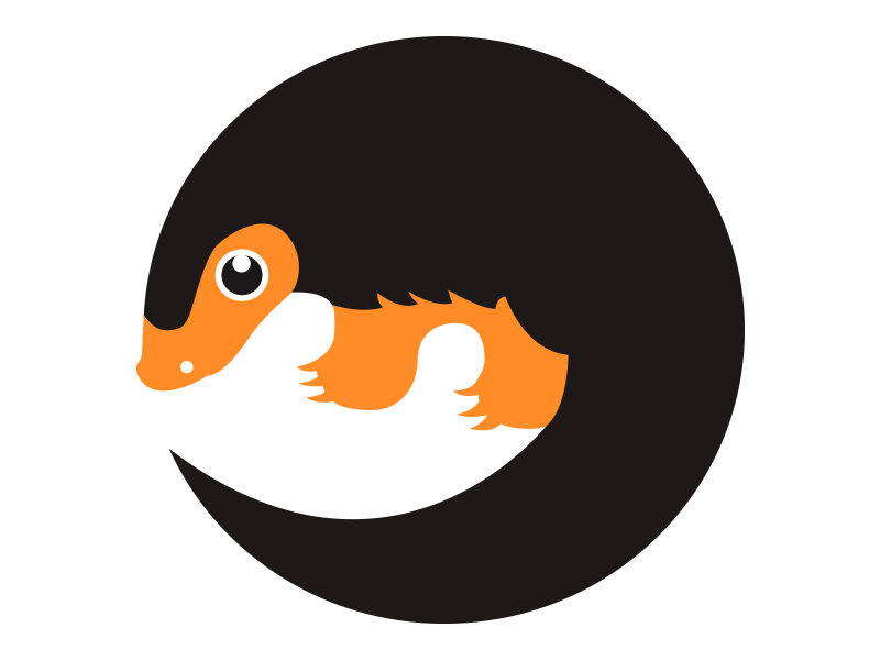 Pangolin illustration logo logomark pangolin vector web@cademy