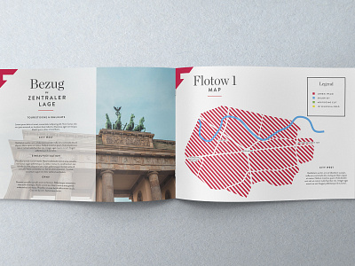 Flotow Brochure concept booklet branding brochure design business brochure design concept developement map design modern brochure real estate brochure typography