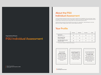 OrganizationalPhysics booklet brochure design design concept science brochure typography