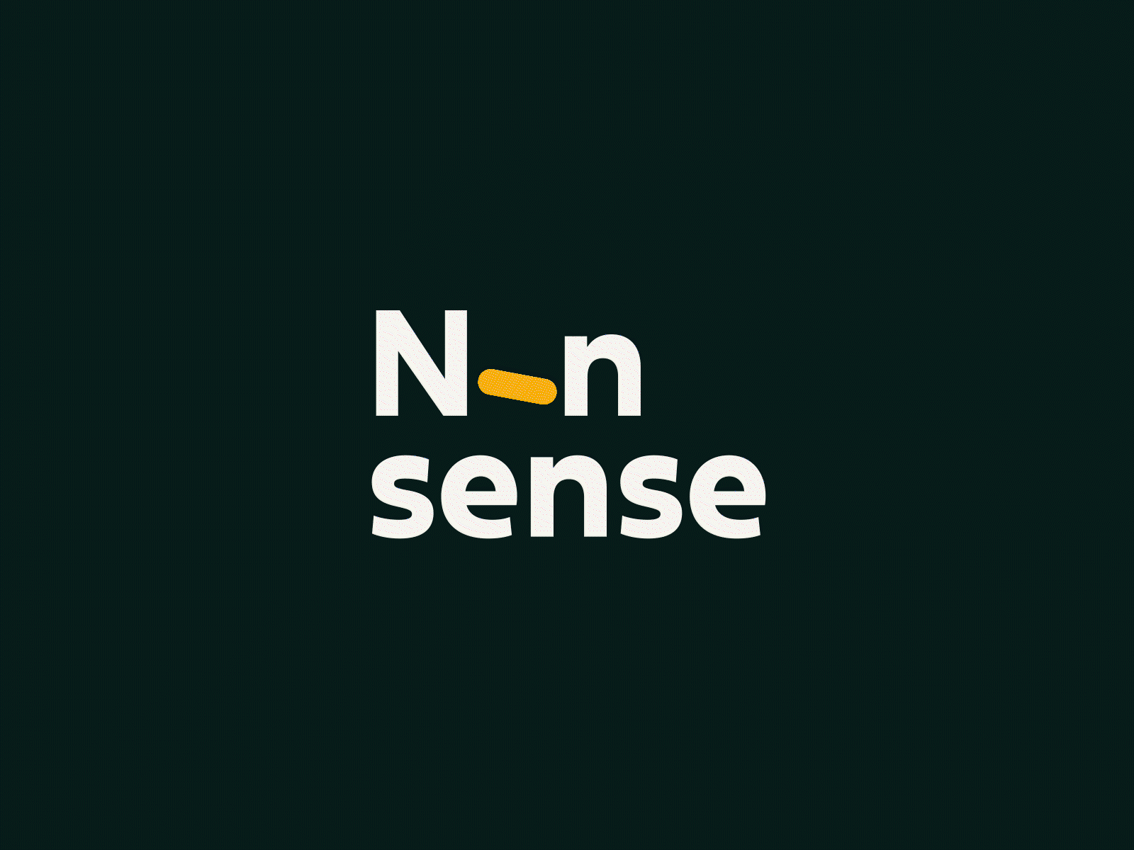 A lil Nonsense 2d motion behance project design graphic logo animation logo loop loop mograph motion motion design motion graphics