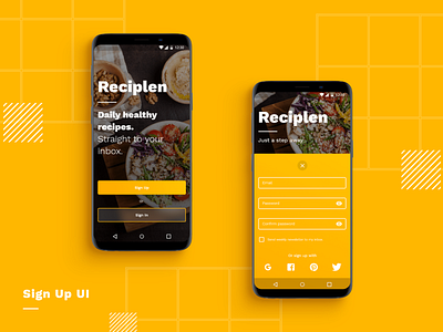 Sign Up UI