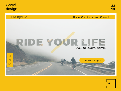 Interface design : Ride your life