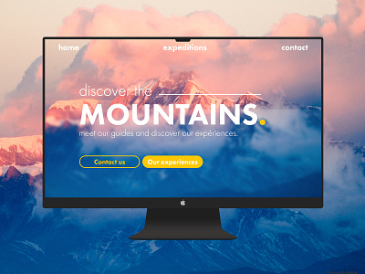 Adventure seeker site UI design uxdesign uxdesigner uxdesigns