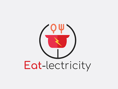 Eat Lectricity graphicdesign logodesign superfood logo vegan food logo vegan logo