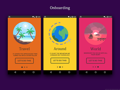 Daily UI #023 Onboarding