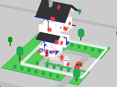 Driblefrost acrime ae animation edesign home house isometric mobile motion web