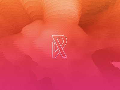 Another day another R icon lettermark logo r typography