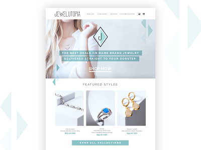 Jewelutopia Landing Page