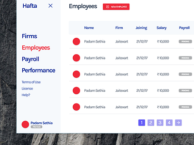 Hafta - Payroll App