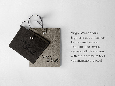 Virgo Street - Logo and branding concept