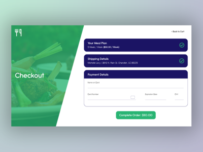 Credit Card Checkout [Daily UI / Day 002]