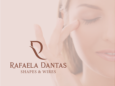 Rafaela Dantas l Branding branding design eyebrow logo logotipo micropigmentação
