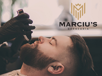 Marciu's Barbearia | Branding barber barbershop branding branding and identity branding design design logo logotipo minimal minimalism